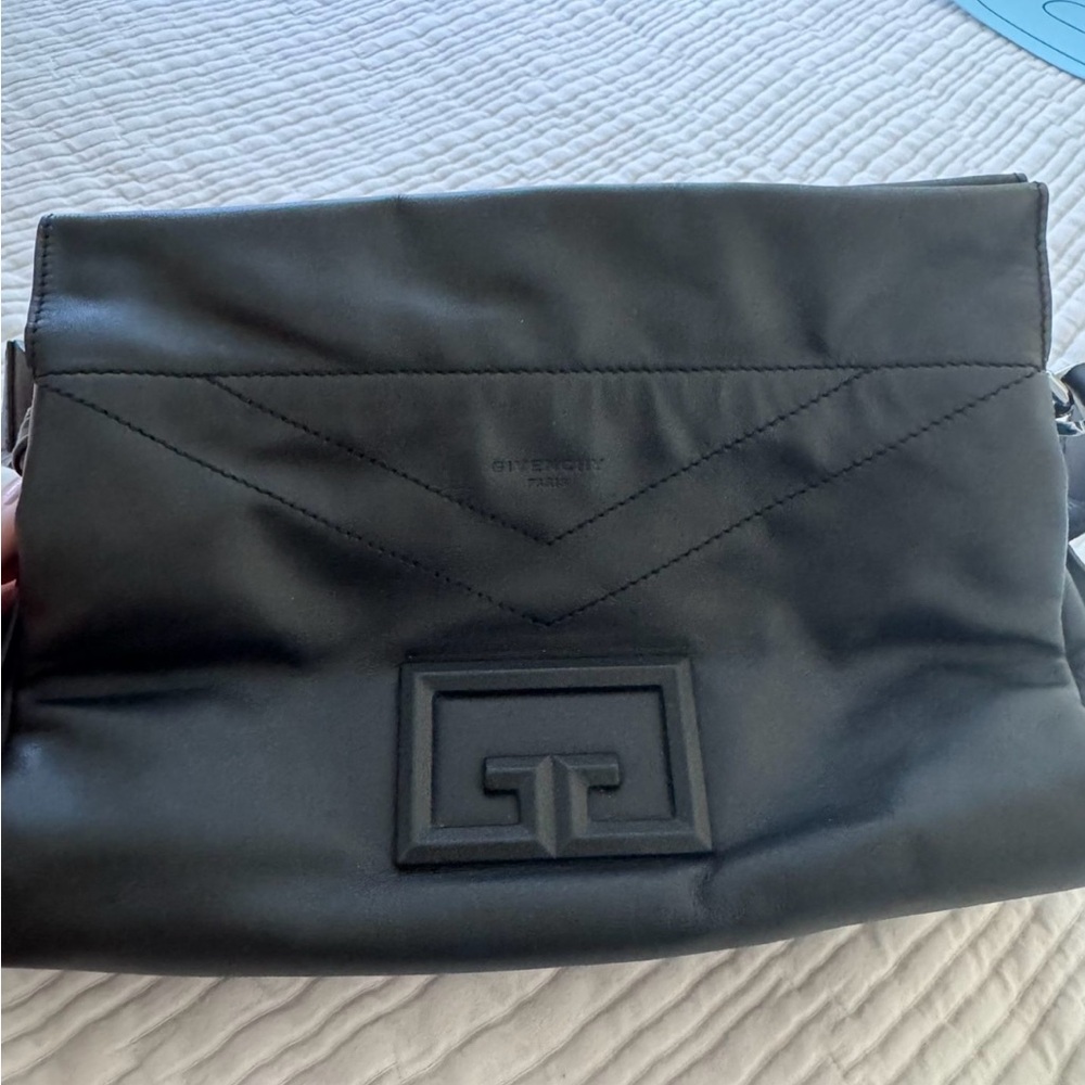 Givenchy Black Leather Clutch